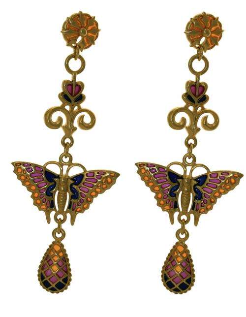 18KT GOLD PLATED EARINGS